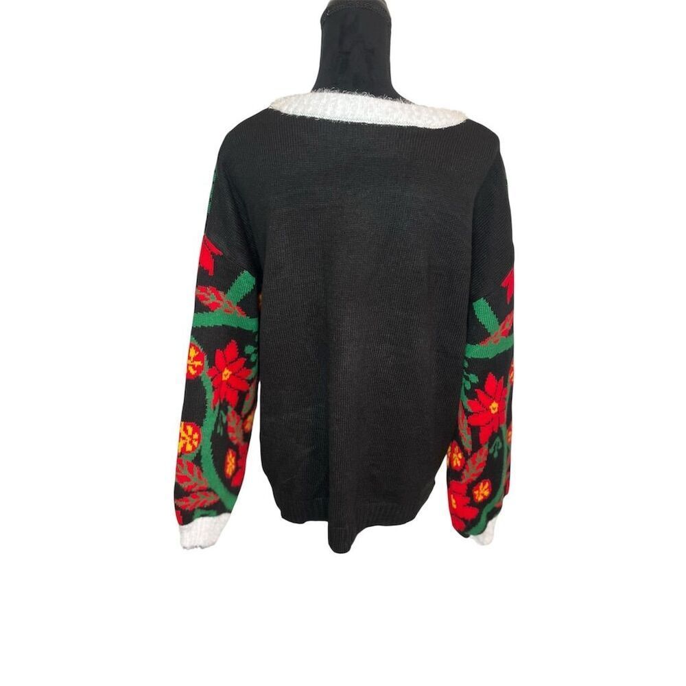 UGLY CHRISTMAS SWEATER LLAMA HOLIDAY TIMES FESTIVE SWEATER WOMENS SIZE 16W - Picture 8 of 9